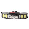 Wave Induction Headlight with Power Display 1200mAh Bright USB Charging