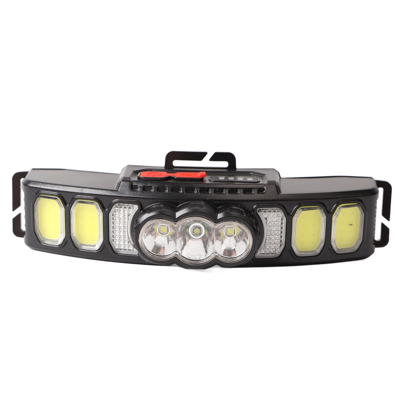 Wave Induction Headlight with Power Display 1200mAh Bright USB Charging