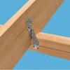 ANCLLO Strong-Tie Galvanized Steel Heavy Duty Hurricane Tie, Hurricane Straps