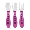 NUK First Essentials Kiddy Cutlery Forks (3 Count (Pack of