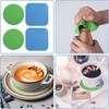 6 Pcs Jar Opener Gripper Pad, Silicone Multi-Function Anti-Slip Heat