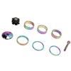 Bike Front Fork Spacer 28.6mm Headset Washer Aluminium Alloy with