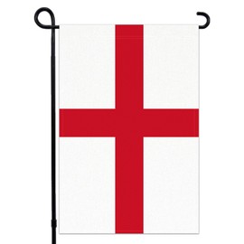 England Garden Flag 12x18 Inch Double Sided 3 Ply England Flags with Vivid Color for Outside Courtyard Parade Lawn Decor, Nation Flags for Yard Home Indoor Outdoor Decorations