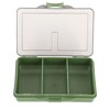 Alomejor Fishing Tackle Box 2Pcs Multiple Compartments Box Organizer for