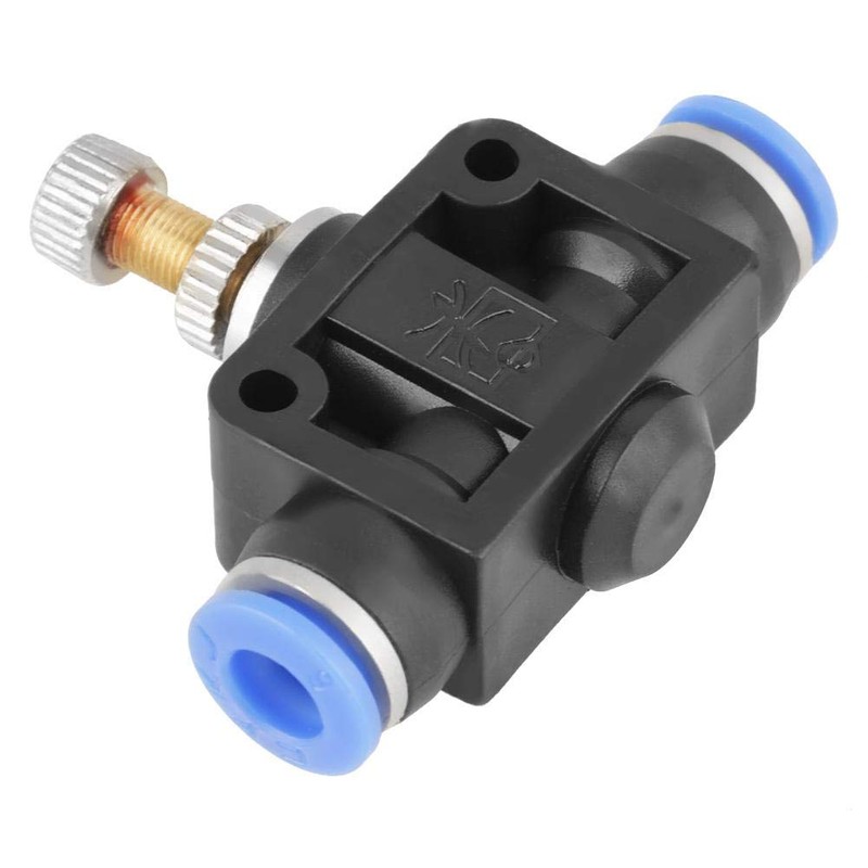 Pneumatic Air Valve Flow Speed Controller Throttle Valve 10pcs/Set Insert