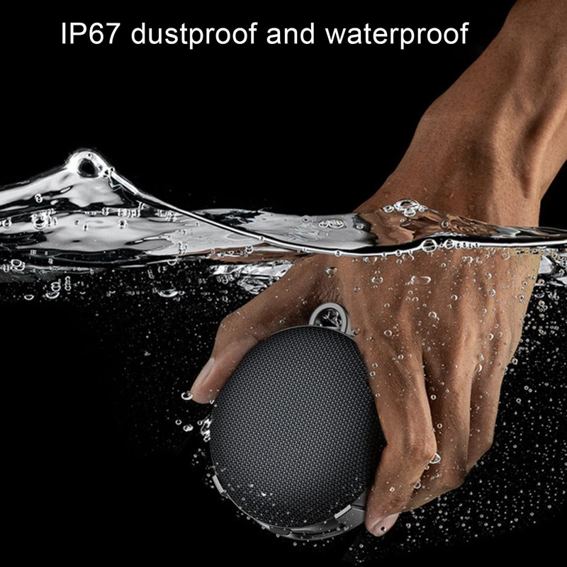 Portable Bluetooth Speaker for Bike, 2 Playback Modes Portable Waterproof