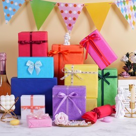 Colored Tissue Paper for Gift Bags, 120 Sheets 20 x 14 Inches 10 Assorted Colors Tissue Paper Bulk for Packaging Art Crafts Wrapping, Gift Tissue Paper for Birthday Wedding Holiday Baby Shower Party