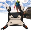 Outdoor Multifunction Tactics Chest Bag Nylon Khaki Leisure Sports Fitness