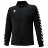Hummel HAT2098 Men's Team Warm-Up Jacket, Black