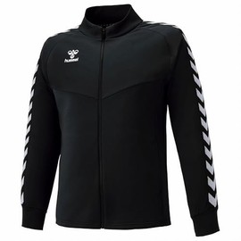 Hummel HAT2098 Men's Team Warm-Up Jacket, Black