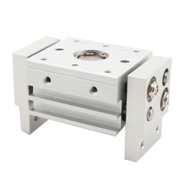 Lfhelper MHL2-10D Parallel Style Air Gripper, Aluminum Alloy Parallel Style Air Gripper Pneumatic Cylinders, Double Acting Pneumatic Gripper