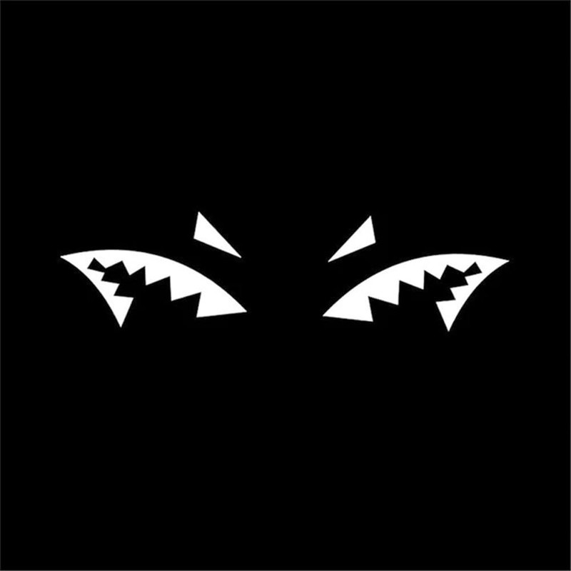 JINYUNDUOSP Antenna Shark Teeth Fin Vinyl Overlay Decal Compatible with