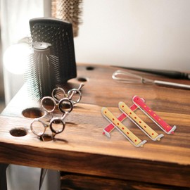 Mikinona 2sets Women's Hair Rollers Hair Perm Rod s Portable Curlers Rollers for Short Perm Rod for Women 12pcs*2