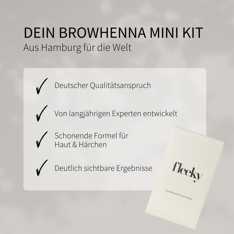 fleeky Brow henna Kit - DIY Eyebrow Colour for Brows