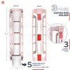 STORAGENIE - Soporte para cápsulas de café Keurig K-cup, montaje