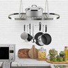 Sorbus® Pot and Pan Rack for Ceiling with Hooks —