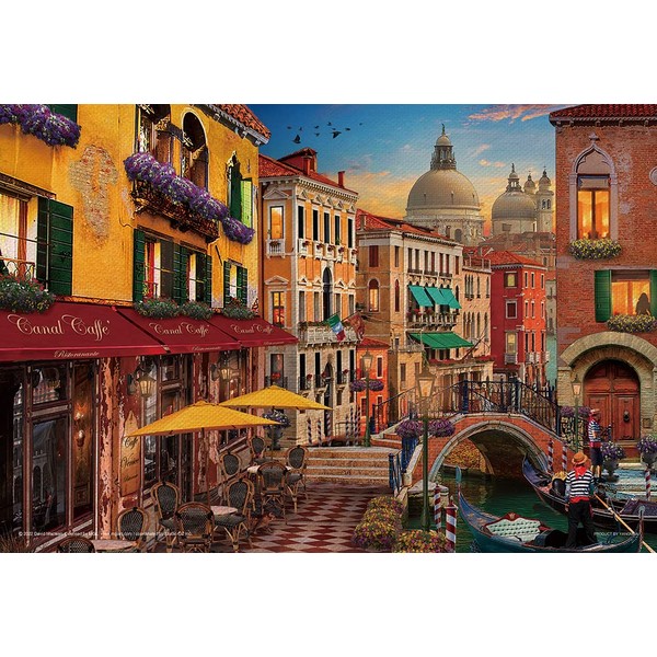 1000 Piece Jigsaw Puzzle, David McClane Gondriere Twilight Compact Piece
