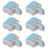 20Pcs SPL Quick Connector 1 in 5 Out Push‑Type Splitter