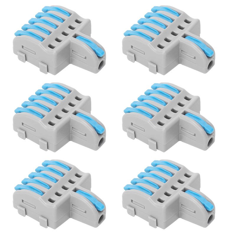 20Pcs SPL Quick Connector 1 in 5 Out Push‑Type Splitter