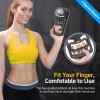HICHOR Black Hand Strengthener Digital Grip Tester For Monitoring Strength