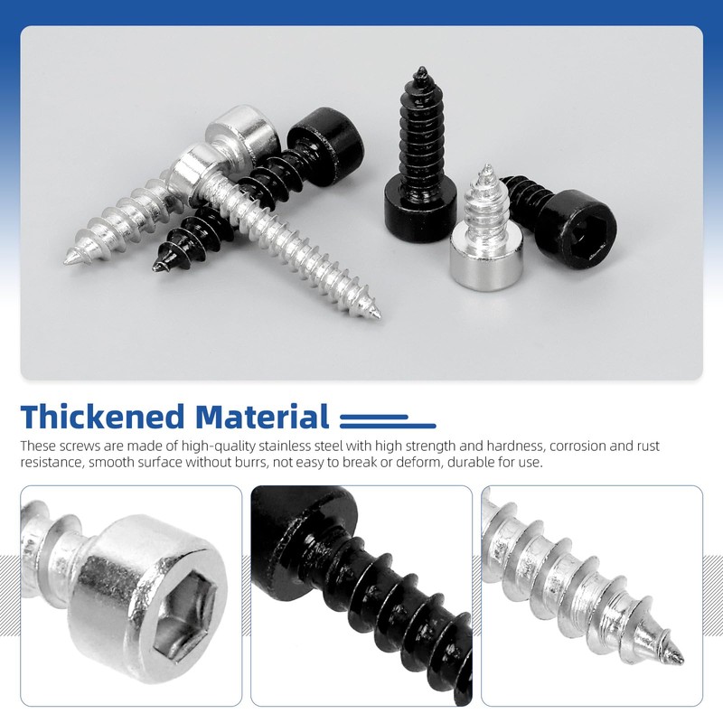 Glarks 125pcs M2 / M3 / M4 / M5 /
