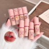 Set De Esmaltes De Labios Mini Bear, 4 Unidades, Pintalabios