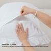 2 Pack Pillow Case King Size, 20x36 Microfiber Pillowcases White