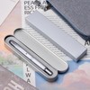 Jinhao 10 Series Press Fountain Pen Brushed Matte Chrome Retractable
