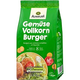 Alnatura Organic Whole Grain Burger Vegetables, 210 g