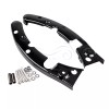 Unbranded Gloss Black Rear Fender Support Brackets For Harley 09-13