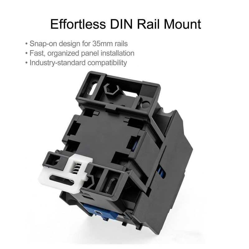 Baomain 3-Pole DC Contactor CJX2-3210 – 24VDC Coil, 3NO+1NO Auxiliary,