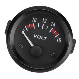 Universal Car Voltmeter 12V, Voltage Meter 8-16V, High Sensitivity, Easy to Use, Stable Performance, Durable