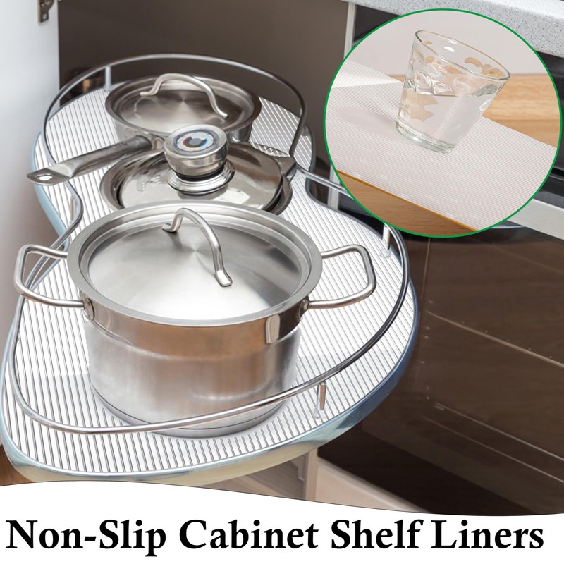 Shelf Liners 20 inch Wide x 20 ft Waterproof Kitchen