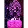 Unbranded 3D Creative Visualization LED Lamp SWIFTIE w Remote &
