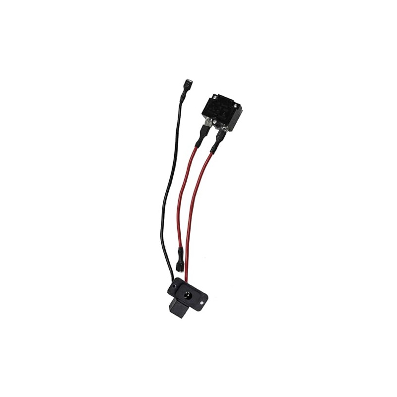 VitalKos 5.5mm Circular Socket Charger Battery Connection Line with 25A