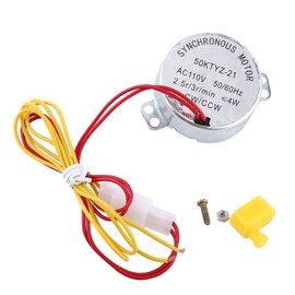 Synchronous Egg Turner Motor, Synchronous Turntable Motor Electric Motor 110V AC Chicken Egg Turner Rotator Incubator Synchron Motor for Ducks Goose Birds Hatching 50/60Hz CW/CCW Dual Working Modes
