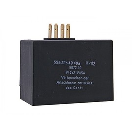 Charge Controller 5 A for Simson SR50/Flasher Unit 6 V 2x21 W