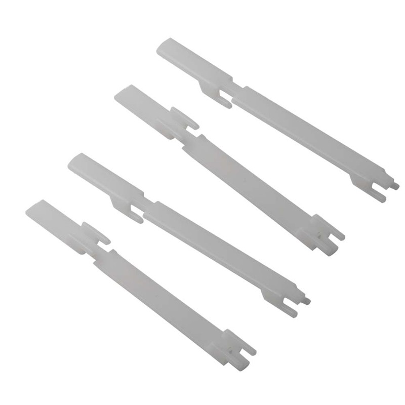 VHEUHZ Screw-On Hinges - Door Hinges Pack of 4 Nylon