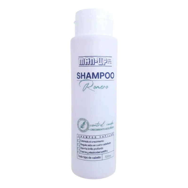 Man Up Shampoo De Romero Anti Caída 700 Ml