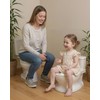 PipNest Toddler Potty Trainer, Realistic Toilet with Flushing Sounds, Wipes