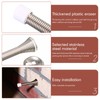 Newwiee 100 Pack Spring Door Stopper Bulk with Rubber Bumper