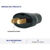 Clavija De Hule, Bolsa Con 2 Pzas, Volteck Volteck 46122