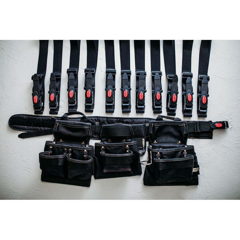TRU-FIT TOOL BELTS ALUMINUM - TRU RATCHETING BUCKLE WITH QUICK