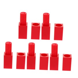 Ipetboom 5pc Lip Balm Tubes Magnetic Empty Lipstick Containers High-grade for Homemade Lip Balm Crayon Lipsticks Portable Lightweight for Travel Use