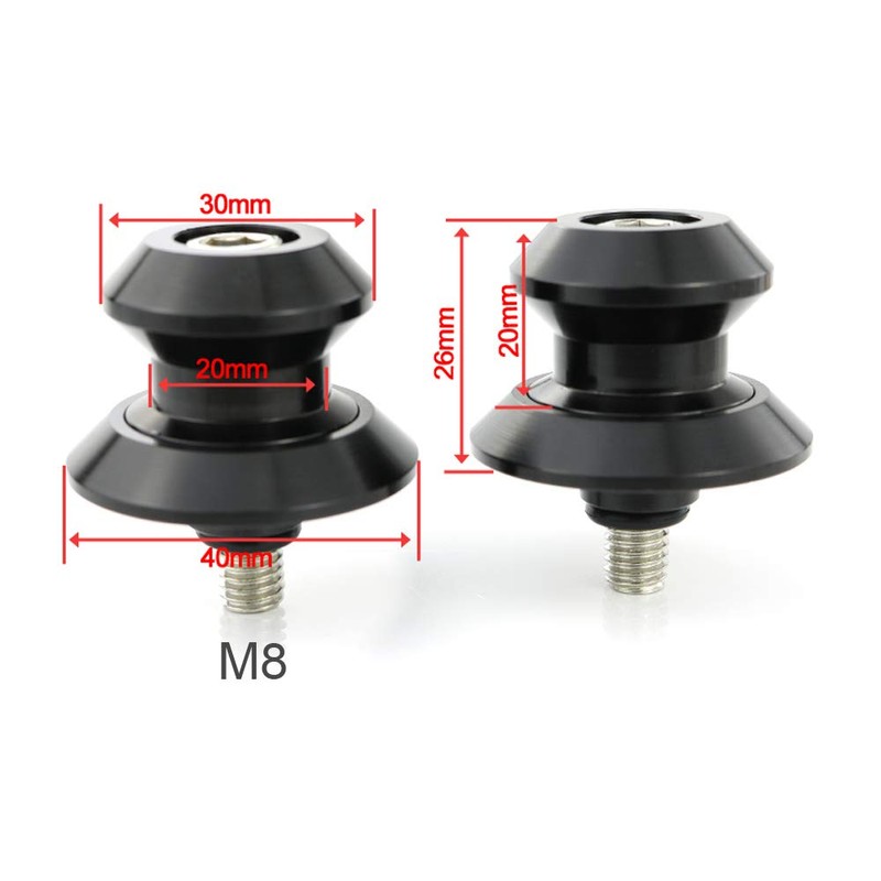 Xitomer Swing Arm Slider/Spool, Fit for Daytona/Street Triple, S1000RR/ S1000R/