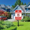 2 PC Large No Parking in Front of Garage Door