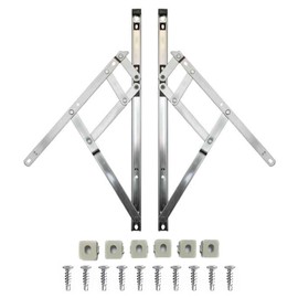 Genius® 8" (200mm) Retrofit UPVC Window Friction Stay Hinges Top Hung/Side Hung (One Pair)