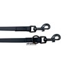 Biothane Dog Lead Black Hook Adjustable for Small Dogs /