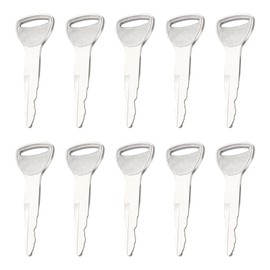 ECSiNG Pack of 10 Ignition Keys 57591-23330-71 A62597 162597 Compatible with Toyota Forklift from 1996 Replacement Key for Heavy Equipment