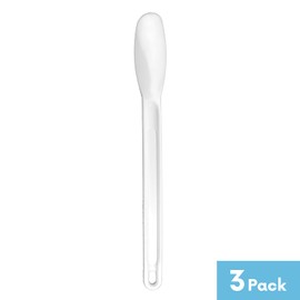 Nylon Kitchen Spatula Set (3pk) 11" - Heat-Resistant, Non-Stick Friendly - Perfect for Sandwiches, Bagels, Toast & More